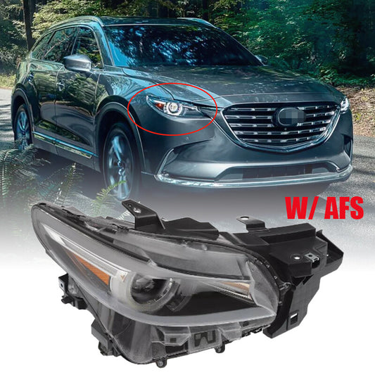 for Mazda CX-9 2016-2023 W/ AFS Right Passenger Full LED Adaptive Headlight Lamp