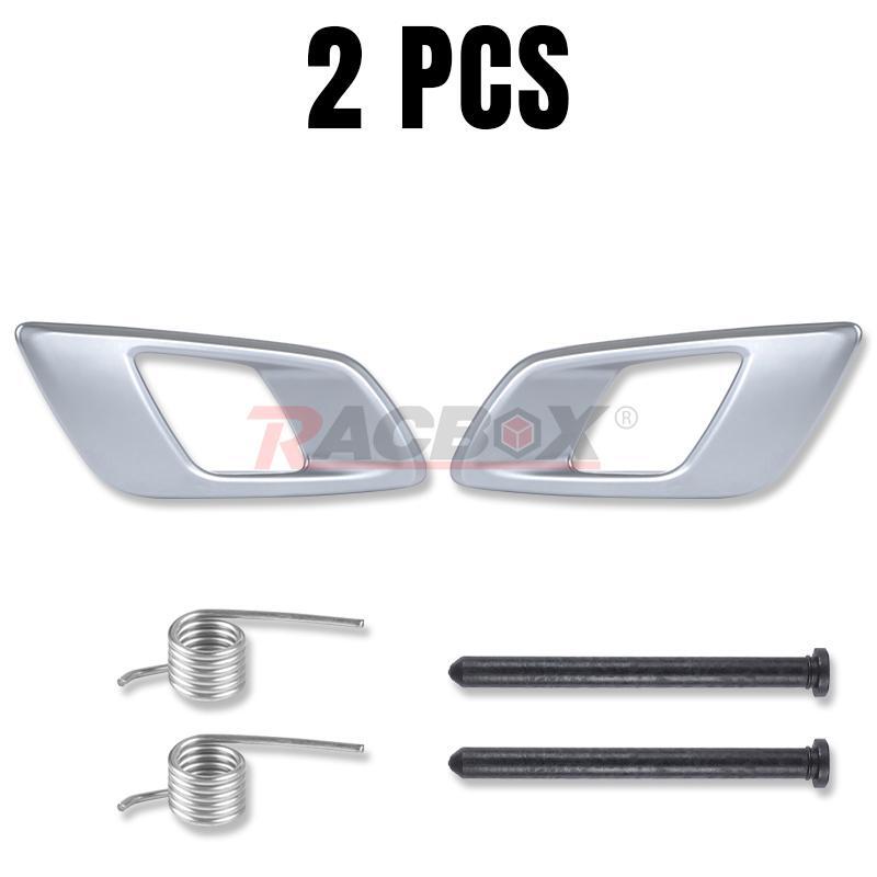 Pair Chrome Inner Door Handle for Ford Ranger T6 12-21 BT-50 Everest AB39-21971