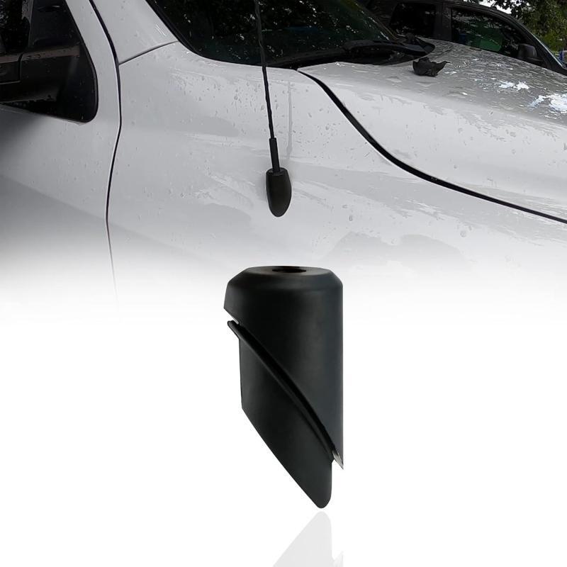 Black Antenna Bezel Ornament Base Mount Replacement for Toyota Tundra 2014-2020