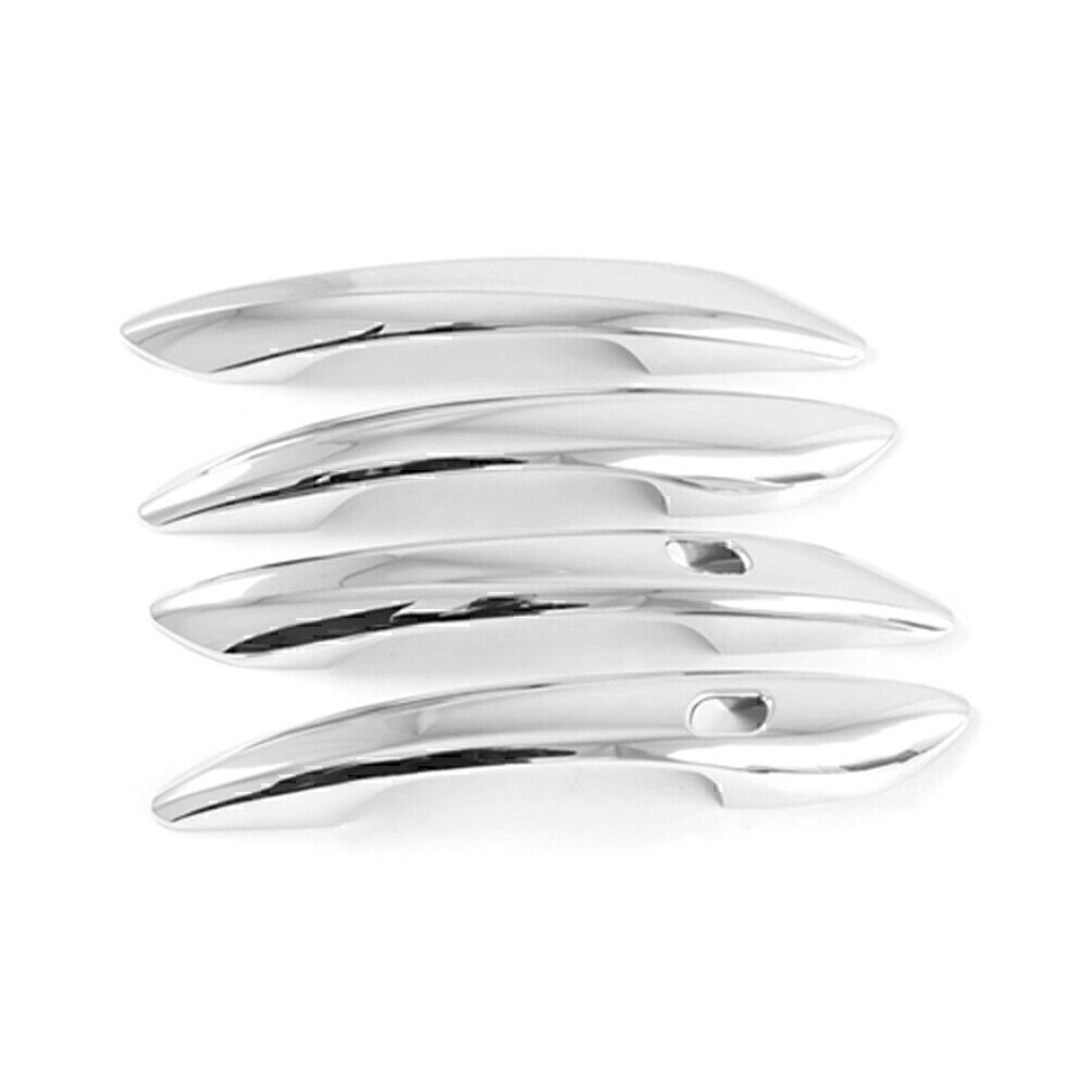4x ABS Car Exterior Side Door Handle Cover Trim Fit for Hyundai for Elantra 2021 Silver