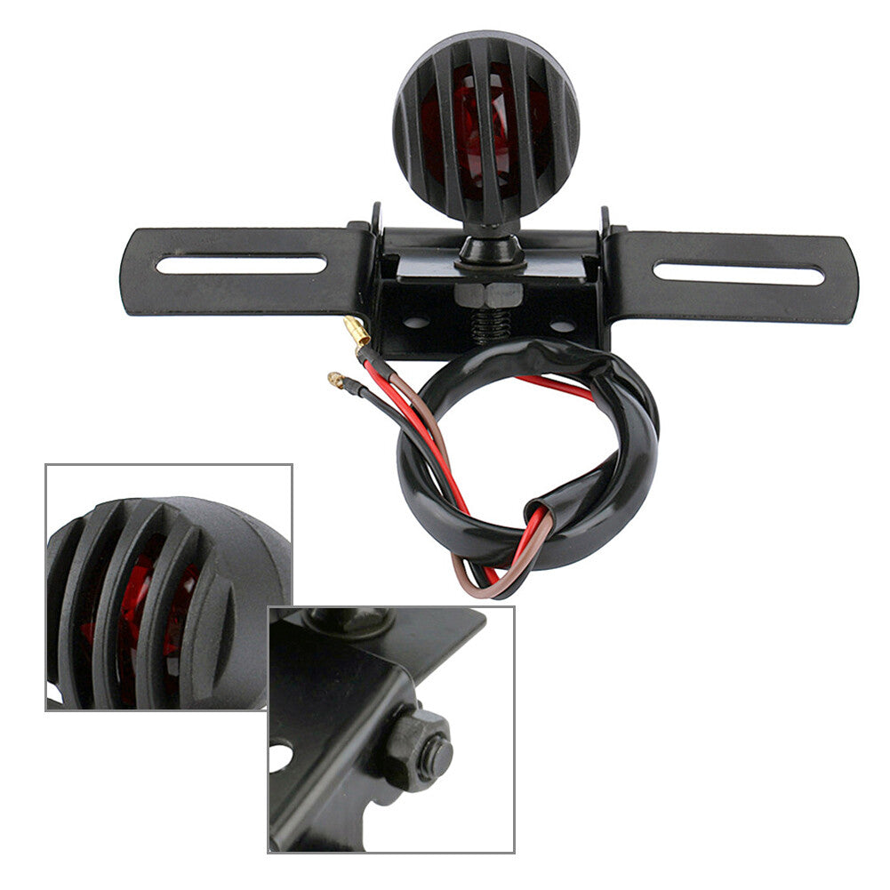 Tail Rear Indicator License Plate Bracket Brake Light Retro for Harley fit for Honda