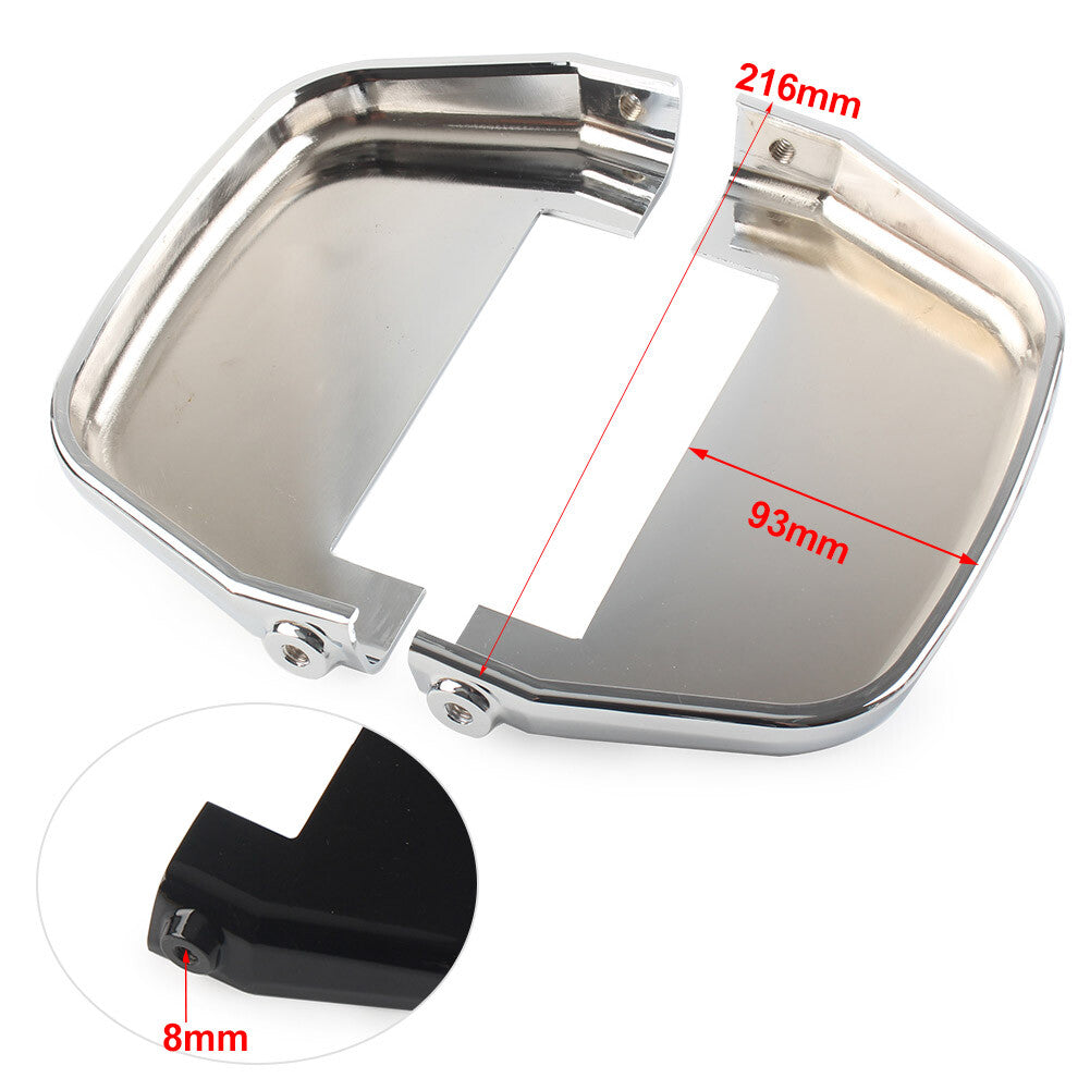 Motorcycle Passenger Foot Peg Floorboard Cover for Harley Road Electra Street
