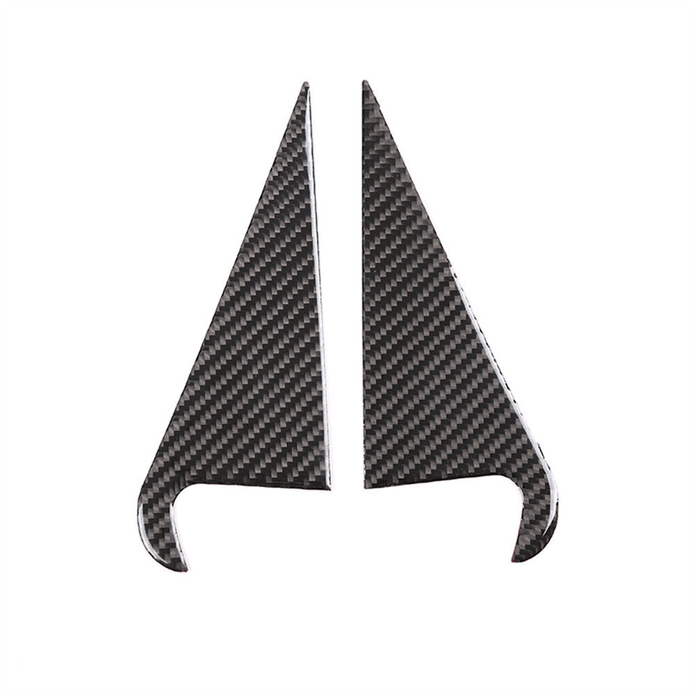 Carbon Fiber Inner Rear C Pillar Triangle Panel Cover for Honda CRV CR-V 2007-11
