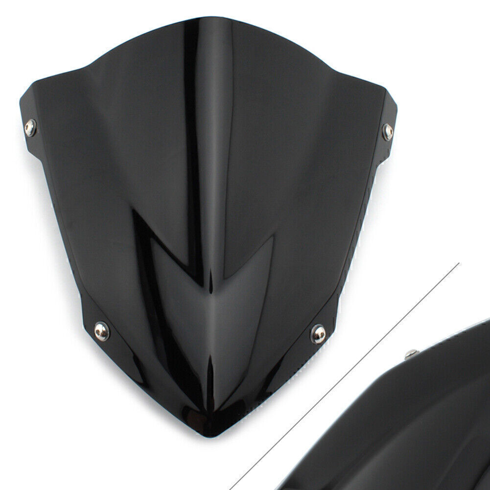 Black Windshield Windscreens with bracket for Yamaha MT-09/FZ-09 2014-16 2015