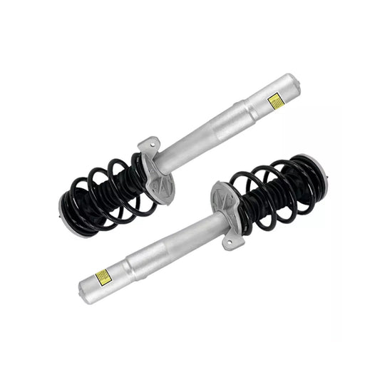 Pair Front Shock Coil Spring Struts w/o EDC for BMW X3 F25 11-17 X4 F26 2015-18