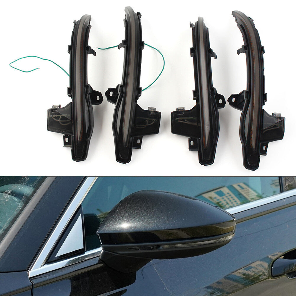 LHD Dynamic Turn Signal Light Side Wing Mirror Indicator Lamp for Audi A6 C8 S6