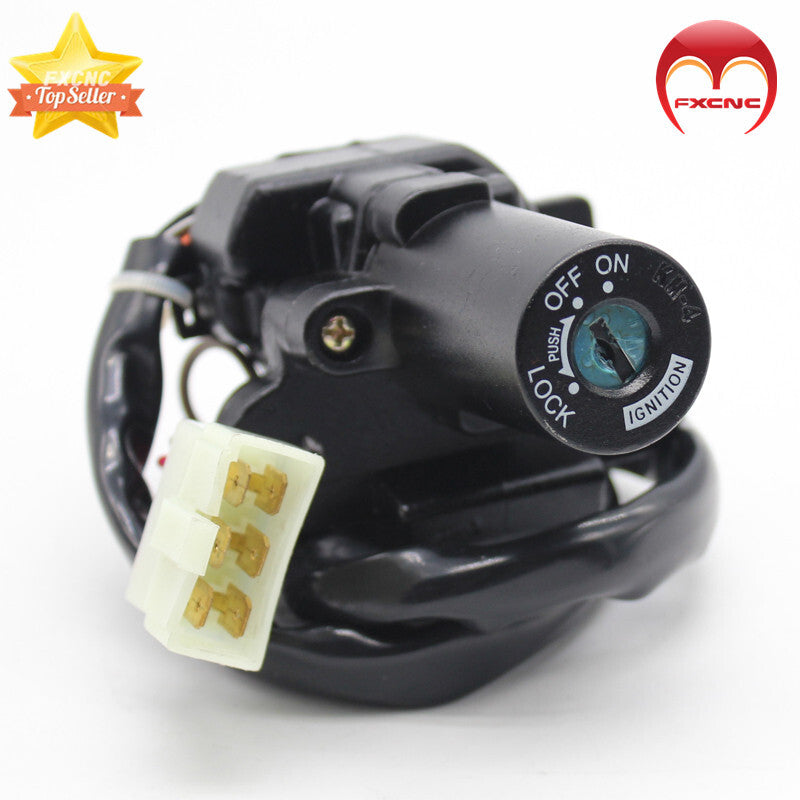 Steering ignition switch lock 2x key applicable to KZ750H1/H2/H3/H4 LTD 1980 - 1981 1982