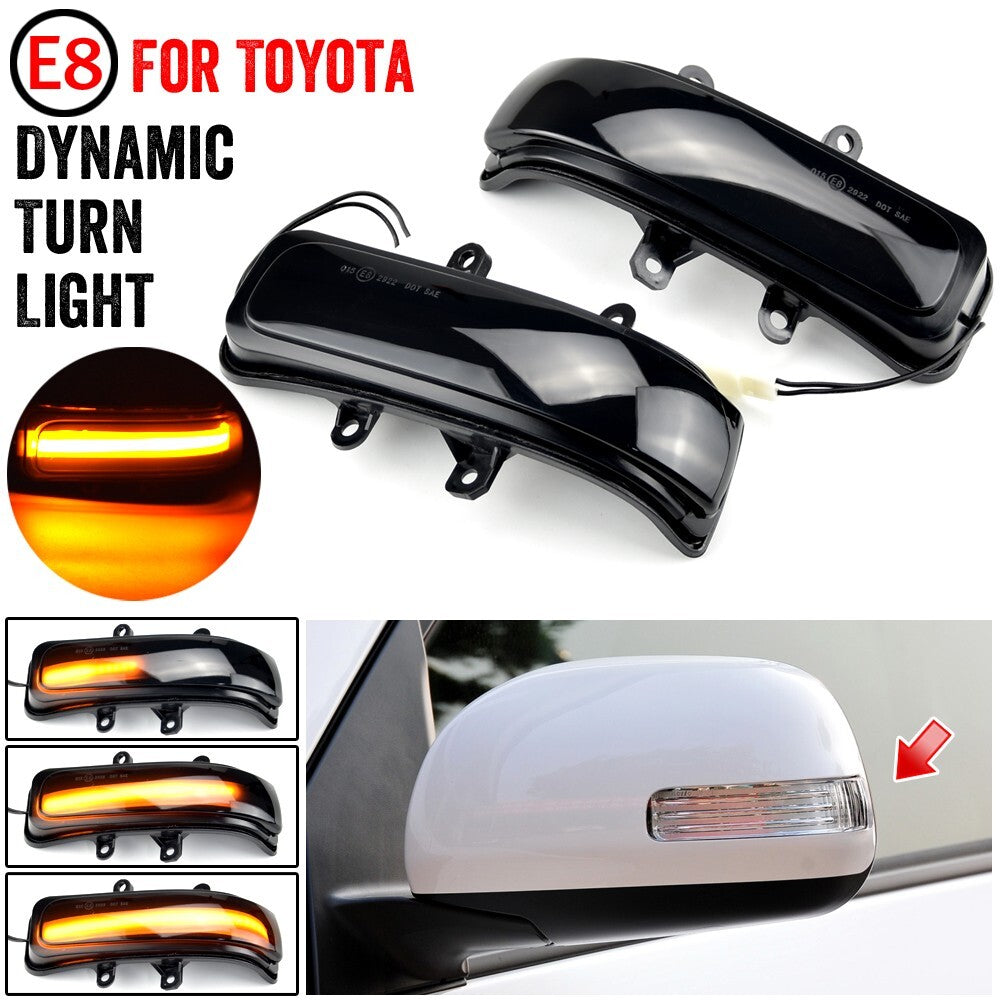Dynamic Turn Light for Toyota RAV4 Vanguard Previa Estima Alphard Vellfire Noah