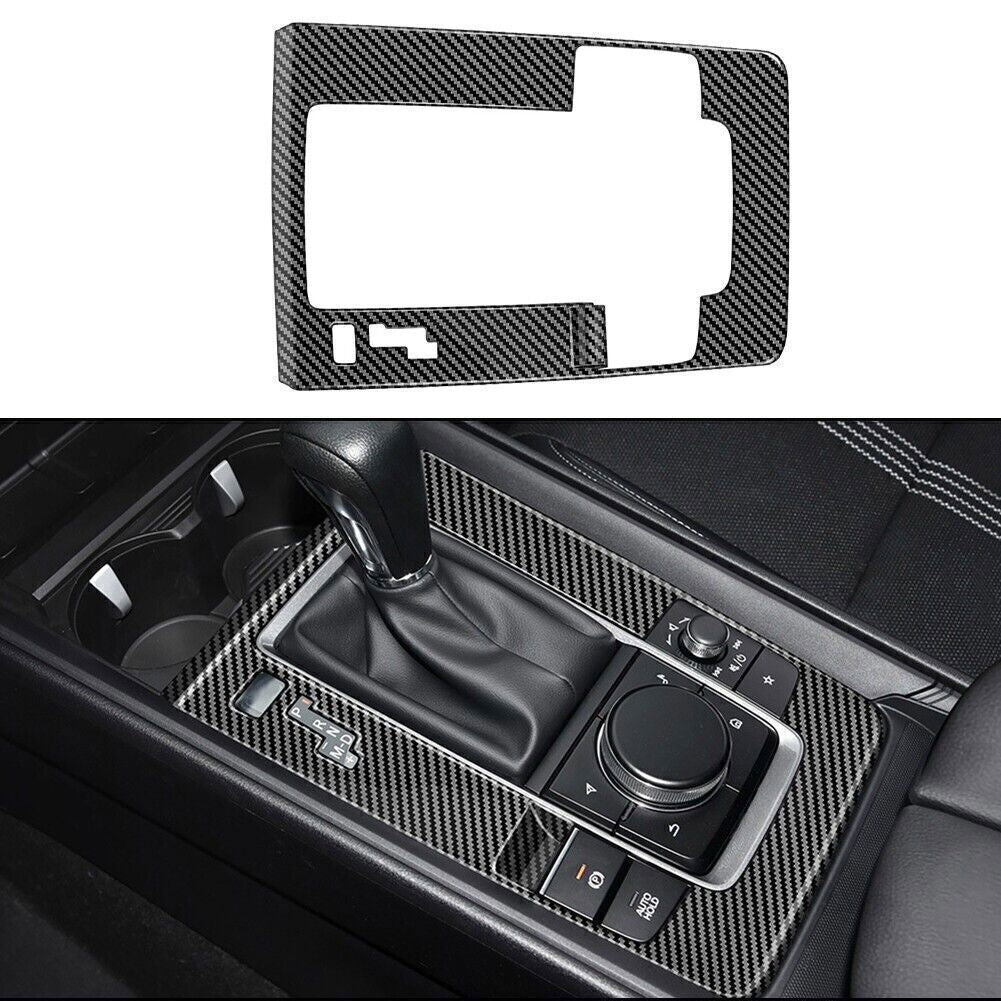 1P for Mazda CX-50 23-25 ABS Carbon Fiber Look Inner Gear Shift Panel Cover Trim
