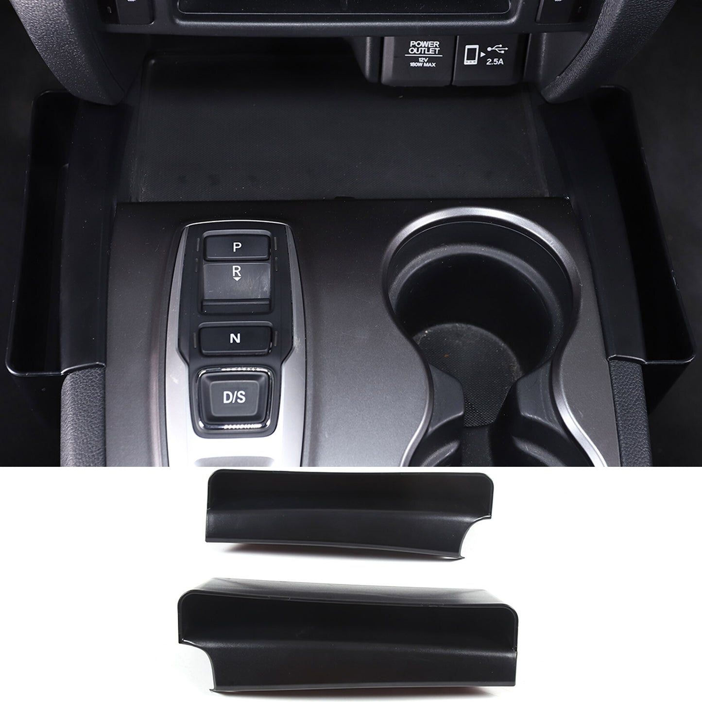 4-Piece Silver Stainless Steel Inner Door Speaker Cover Trim for Corvette C7 2014-2019