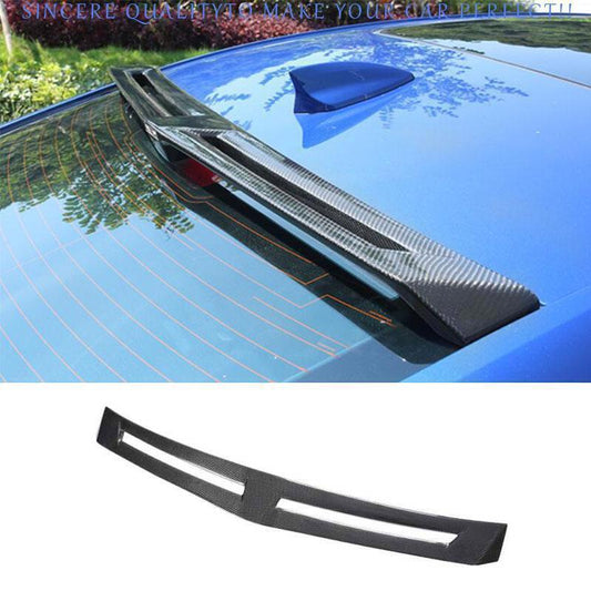 for Cadillac CT5 2020-24 Real Carbon Fiber AC Boot Roof Trunk Spoiler Wing Trim