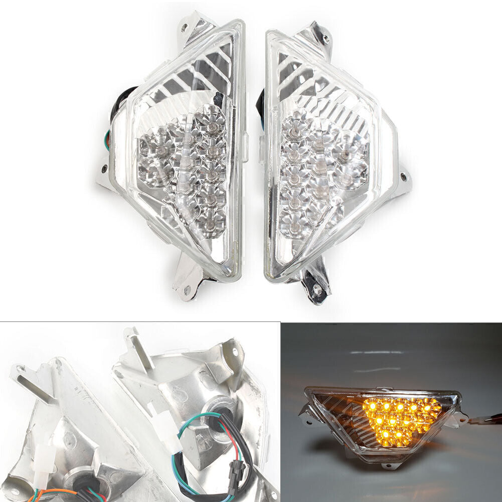 Turn Signal Indicator Lights for Kawasaki 250 300 400 650 1000 ZX6R 13-21