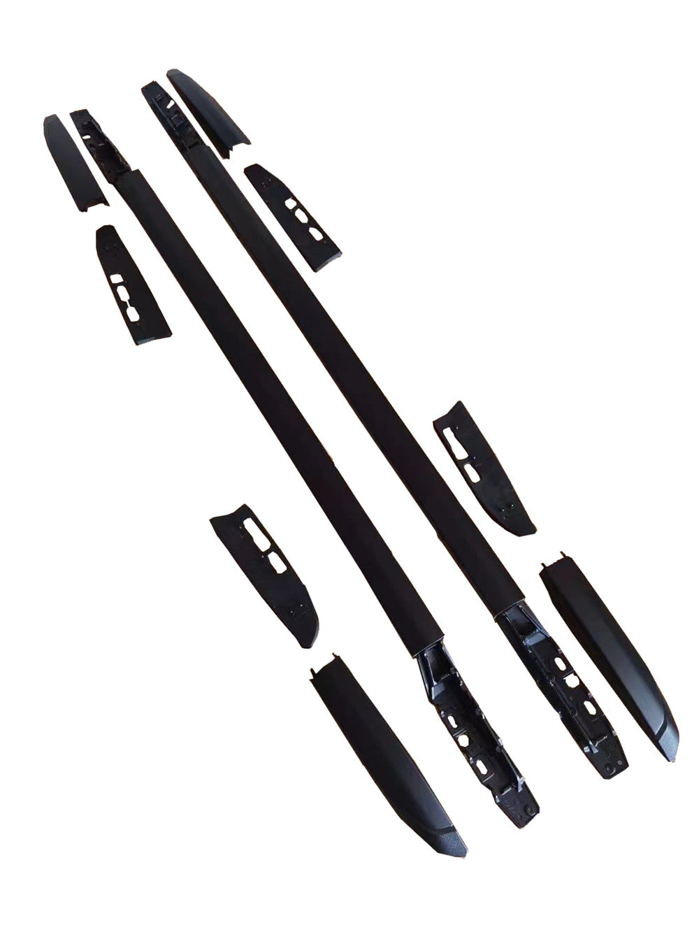 for Toyota for Sienna 2021-2023 XL40 Black Car Roof Rail Racks Side Rail Bar Cargo