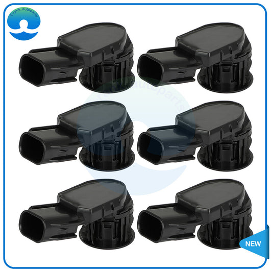 6Pcs Black Parking Distance Control Parking Sensors for 2016-2018 for Toyota RAV4