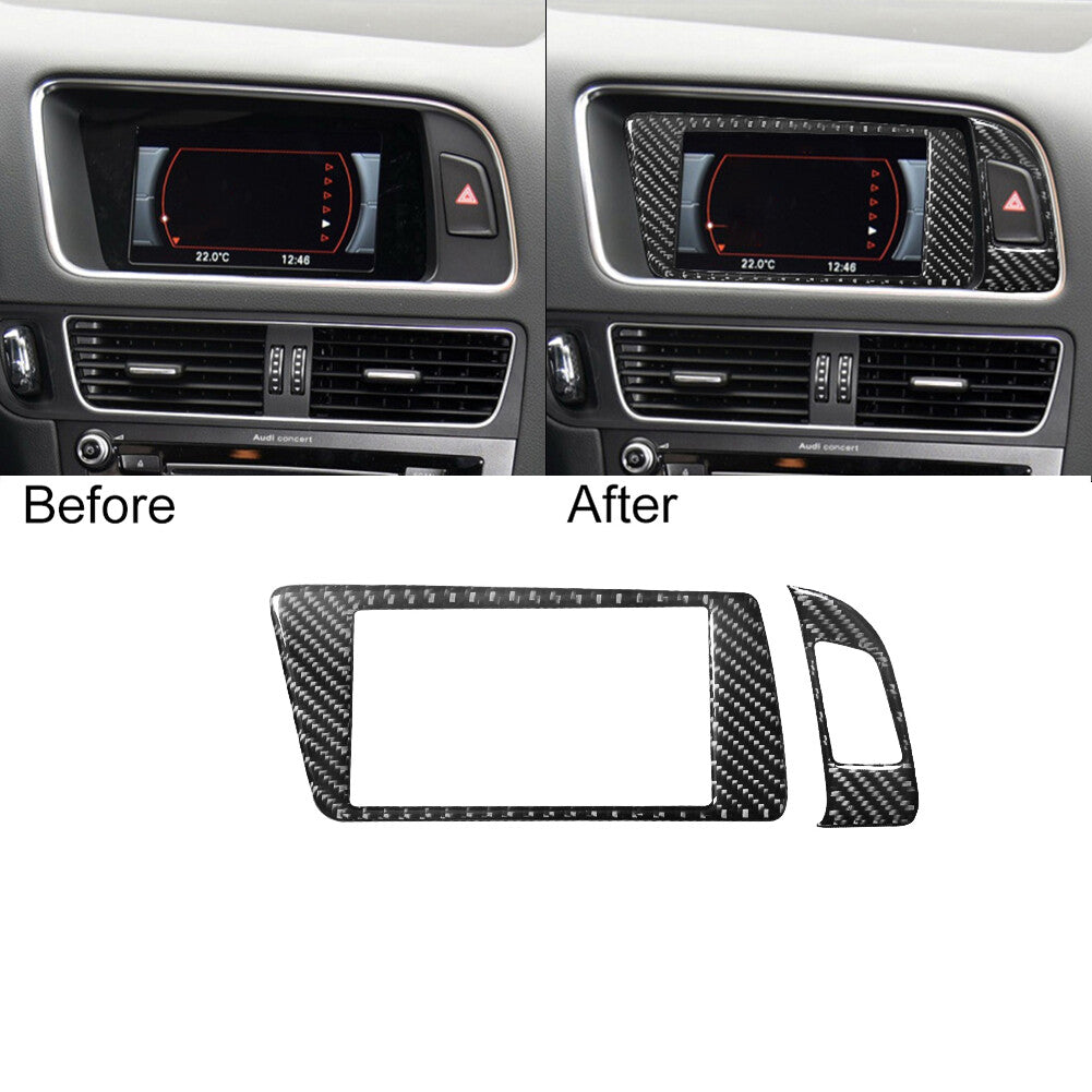 36X Carbon Fiber Full Kits Interior Cover Trim Set for Audi Q5 2009-2017