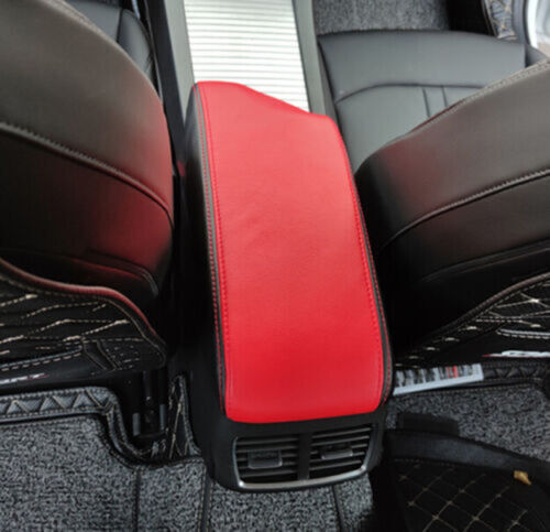 for Hyundai Sonata 2020-2023 Red+Black Center Console Armrest Cover Cushion Pad