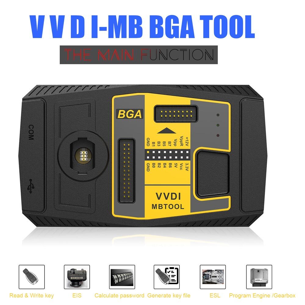 NEW VVDI MB BGA TooL for Mercedes-Benz Progarmmer With EIS/ELV Test Line