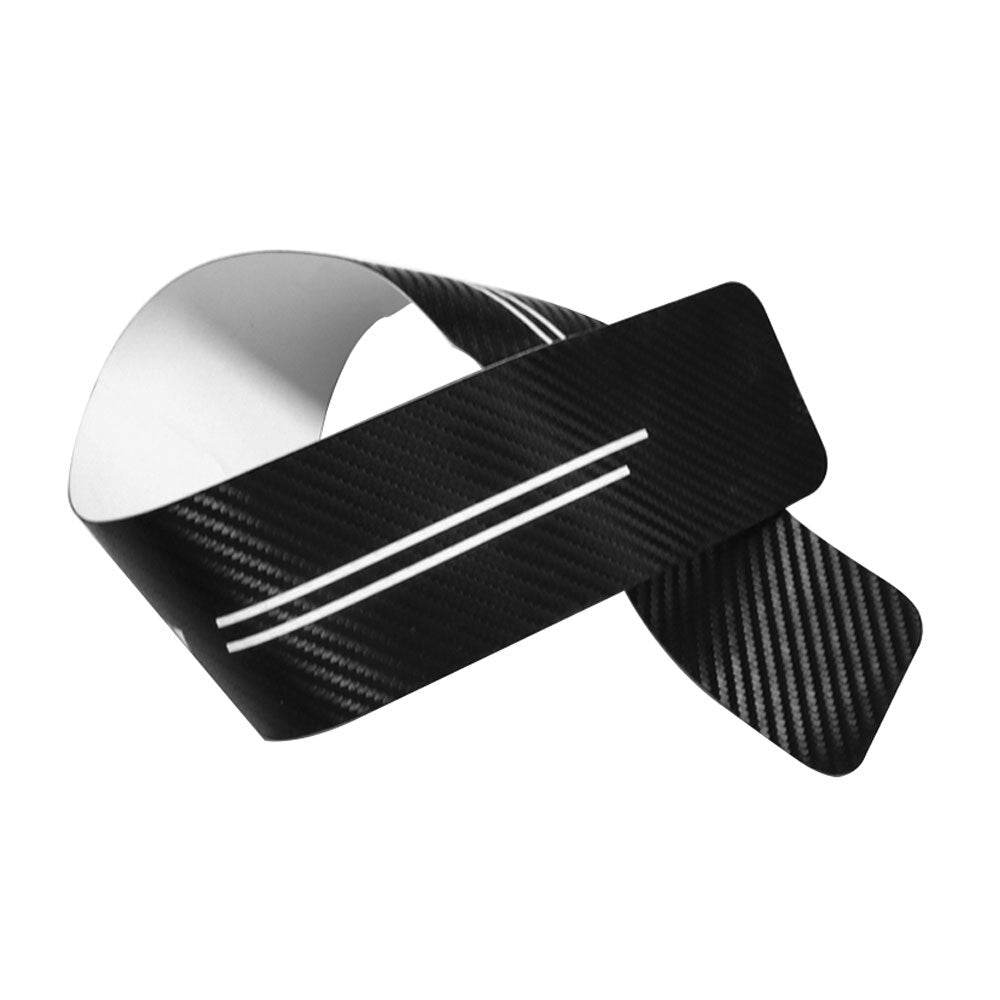 4x Door Sill Plate Protector for Mini Cooper Anti Scratch Carbon Fiber Color