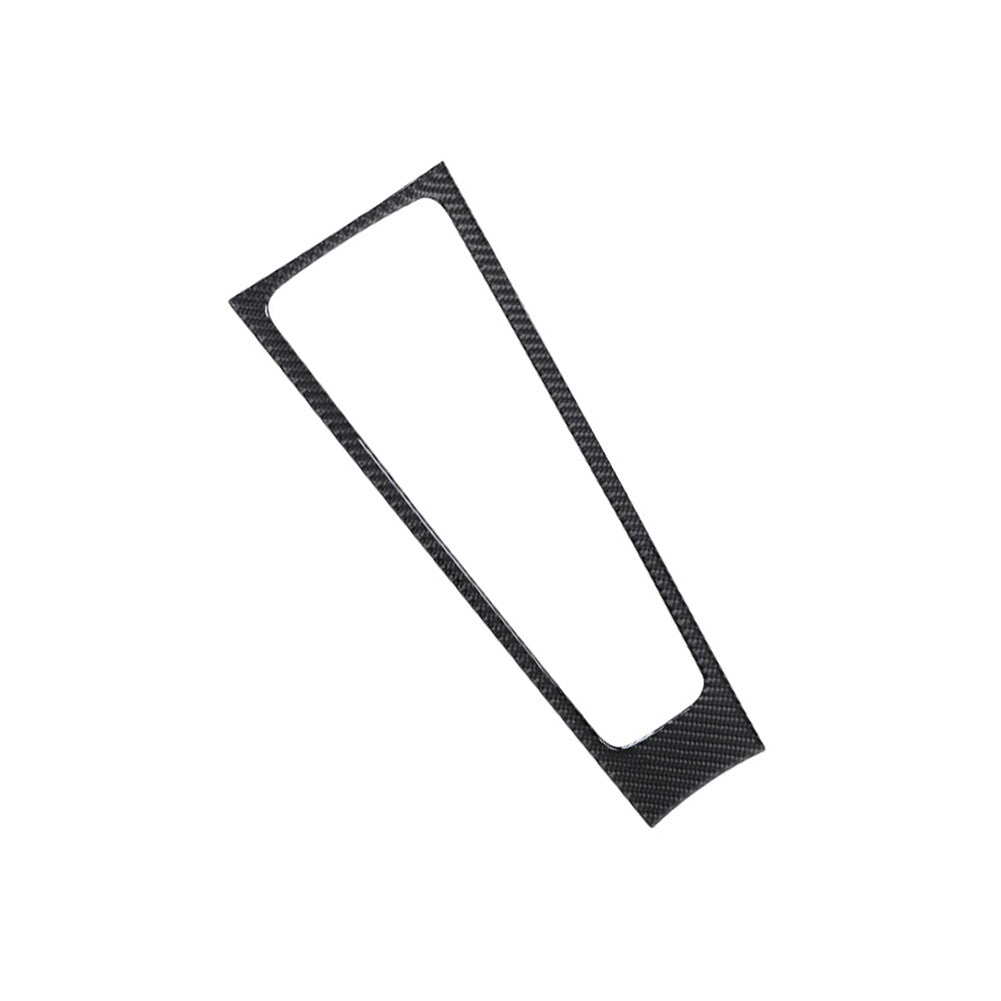 Carbon Fiber Gear Shift Panel Frame Cover Trim for Porsche 718 2016-2022