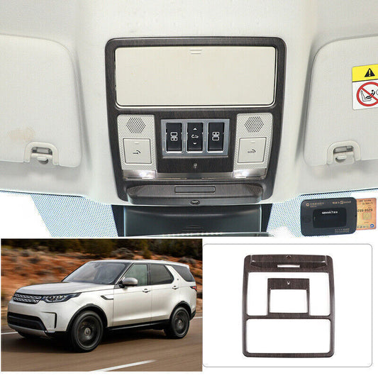 for Land Rover Discovery 5 17-2025 Oak Wood Grain Front Reading Light Cover Trim