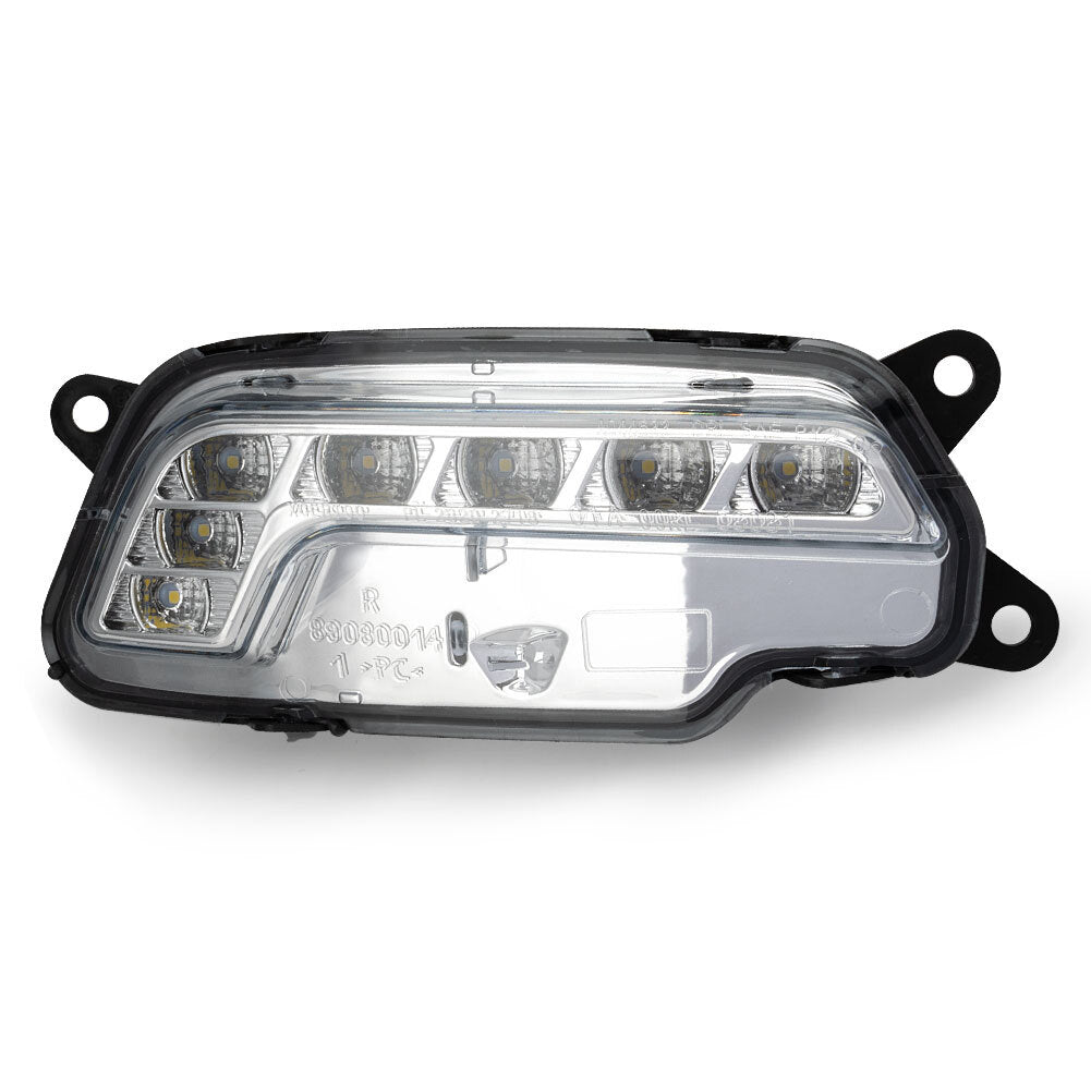 Passenger LED daytime running lights for Mercedes E350, E550, W212 (2010-2016)
