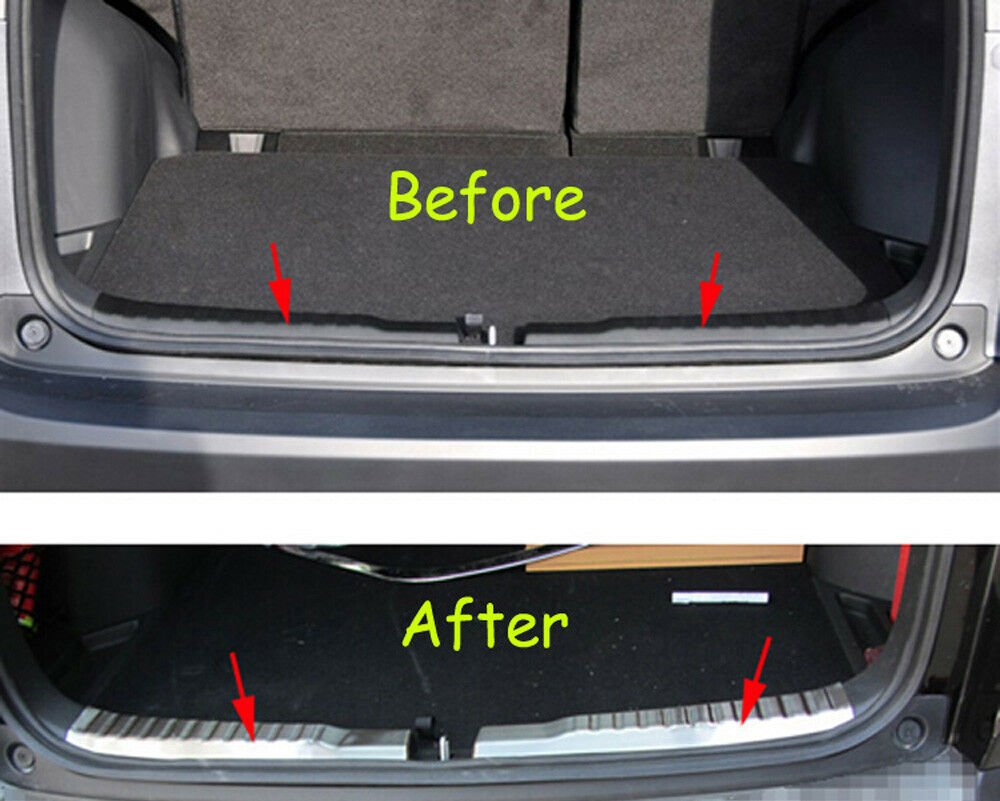 for Honda CR-V CRV 2012-2016 Inner Rear Bumper Protector Boot Sill Scuff Plate
