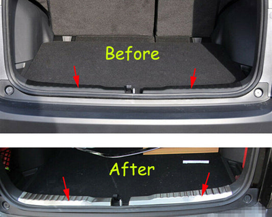 for Honda CR-V CRV 2012-2016 Inner Rear Bumper Protector Boot Sill Scuff Plate