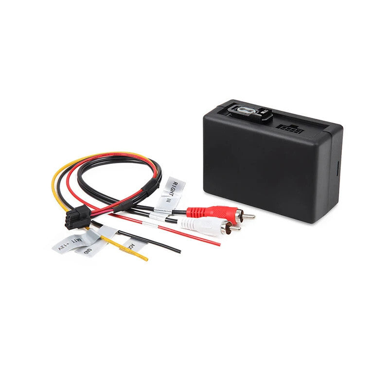 Car AUX Optical Fiber Decoder Box Cable Amplifier Adpter for Benz ML/GL/SLK W164