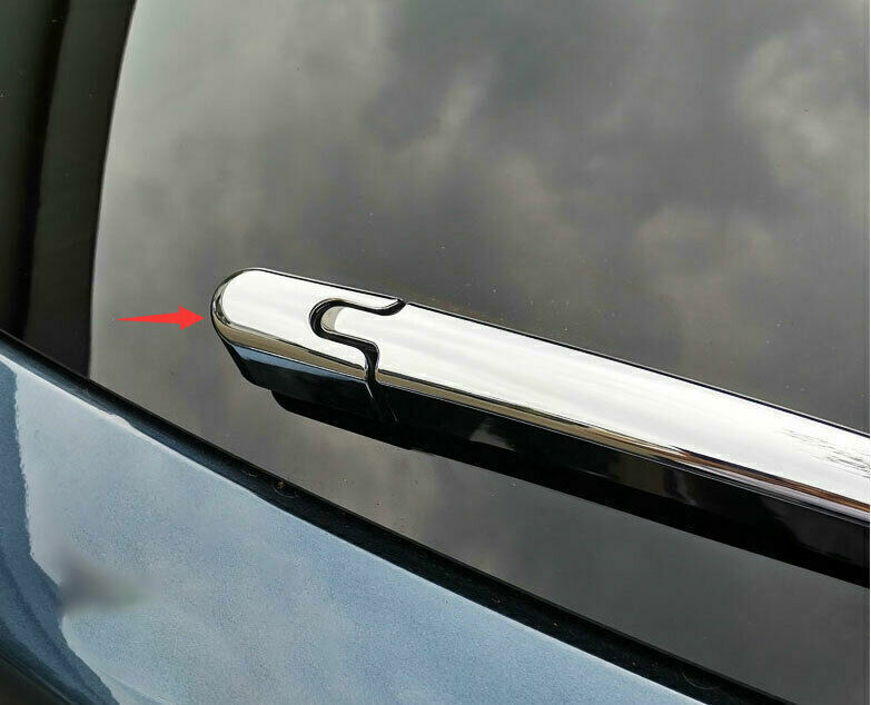 for Ford Escape Kuga 2020-22 Chrome Tail Rear Rain Window Wipers Cover Trim 3PCS