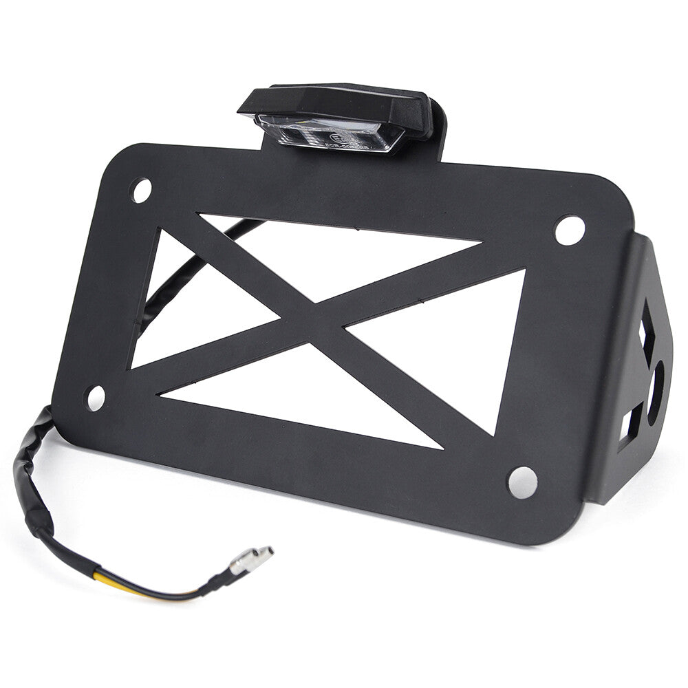 Suitable for Harley Chopper Bobber motorcycle side-mounted taillight and license plate bracket