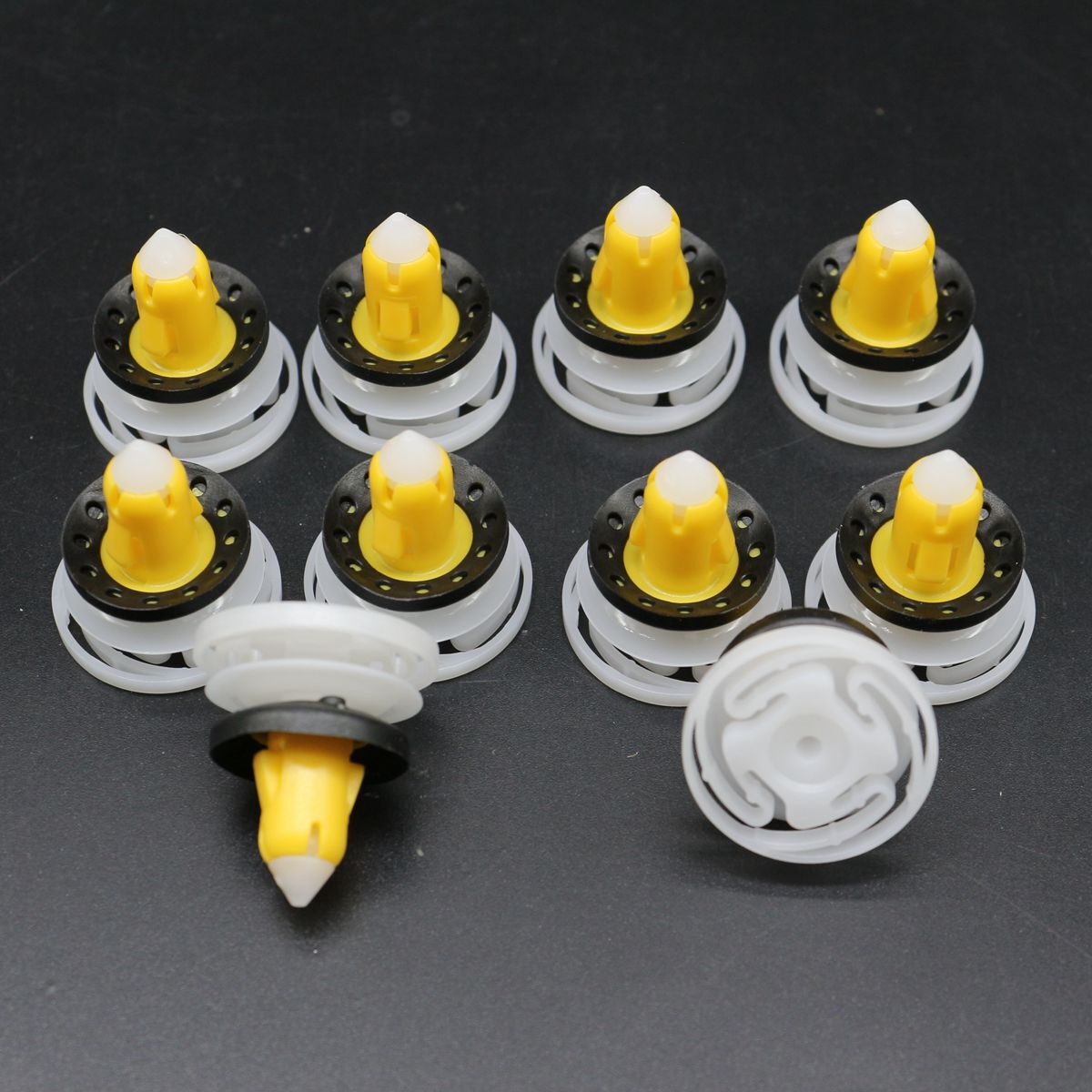 10-Piece Door Trim Panel Clips for Chrysler for Jeep 6511618AA, for Fiat 51987227