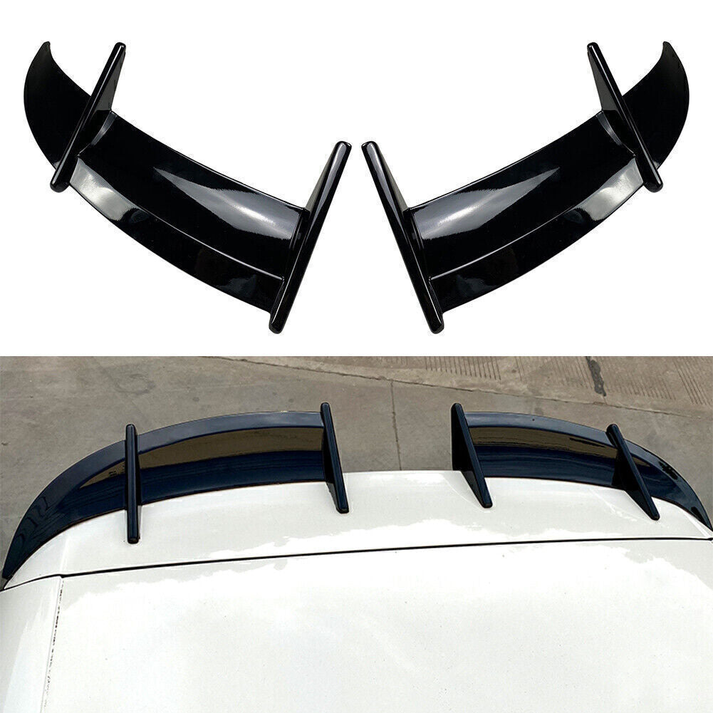 Rear Roof Spoiler Window Wing Fit for Volkswagen for Golf MK6 R 2008-2012 Glossy Black