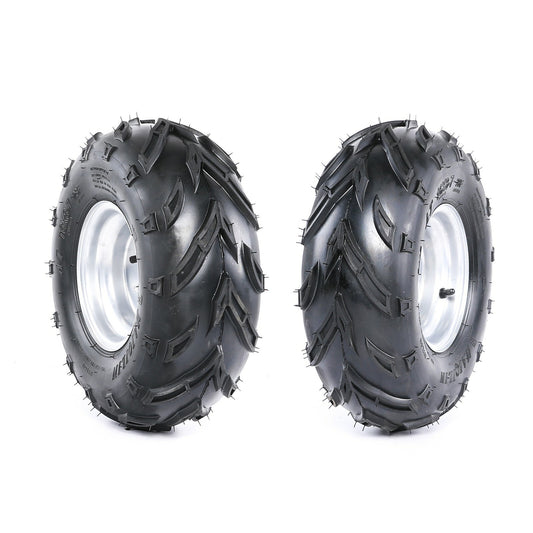2-pack of 3 studs, 16x8-7 tires and rims, all-terrain vehicle, front and rear tires, 110cc/125cc, four-wheel go-kart.
