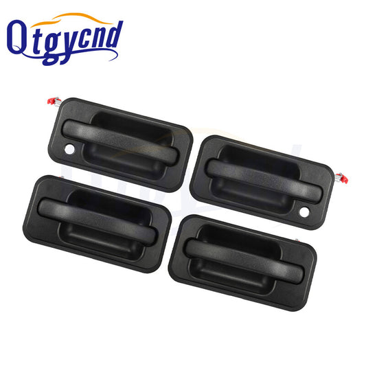 Pack of 4 for Hummer H2 2003-2009 Exterior Outside Door Handle Set 131609870457