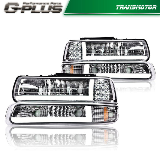 99-02 for Chevrolet Silverado / 00-06 Suburban Tahoe LED BAR DRL