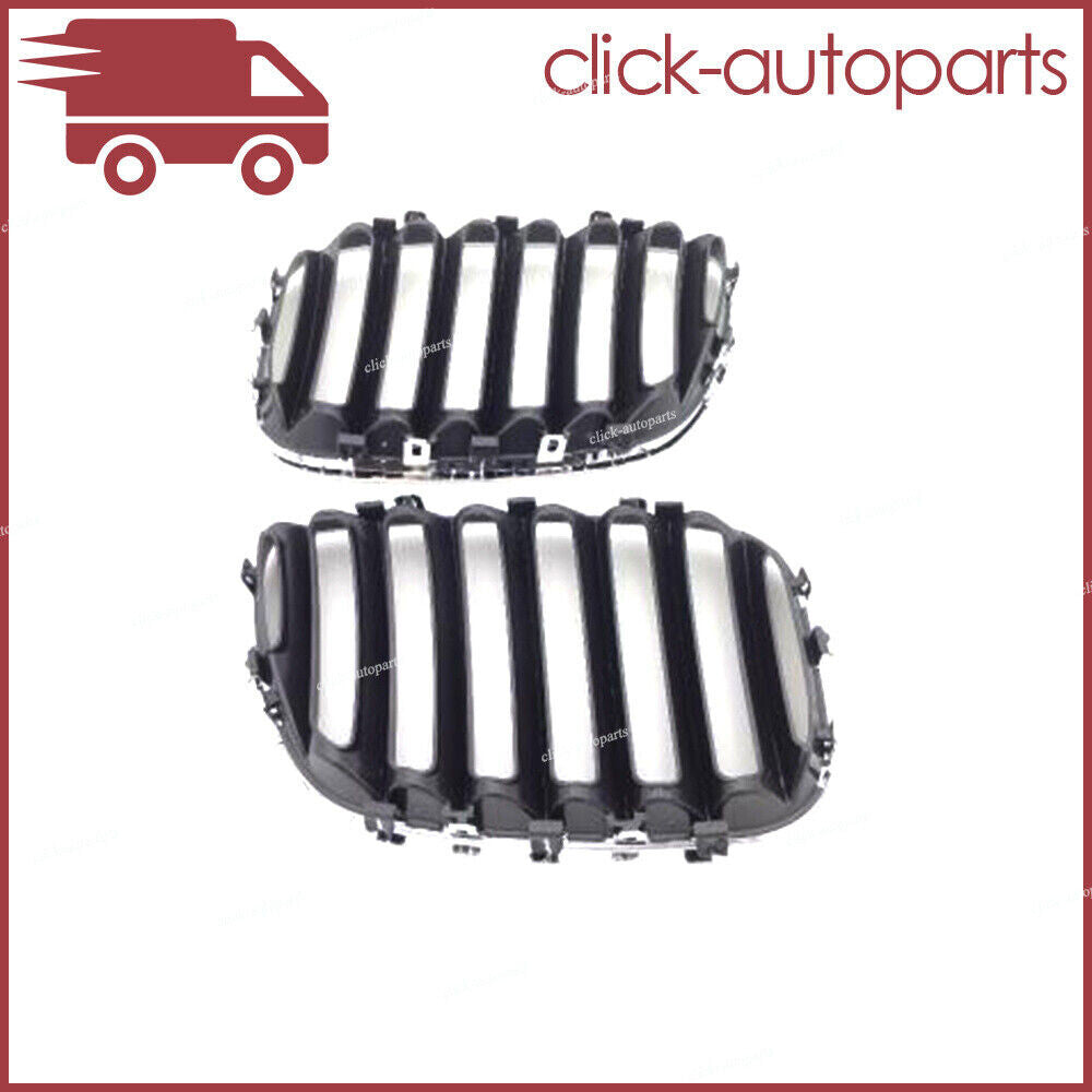 2pcs For 2003-2007 for BMW for X5 E53 Front Radiator Kidney Grille-Left Right