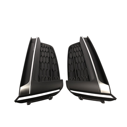 Front LHRH Bumper Outer Grille Bezel Cover Fit for Audi S5 A5 2018-2019 US