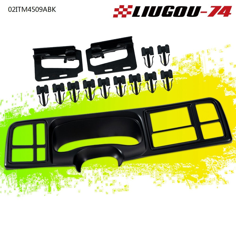 new Silverado 1500/2500 Suburban for Cadillac 2 Din Truck Dashboard Kit - Suitable for 1999-2002