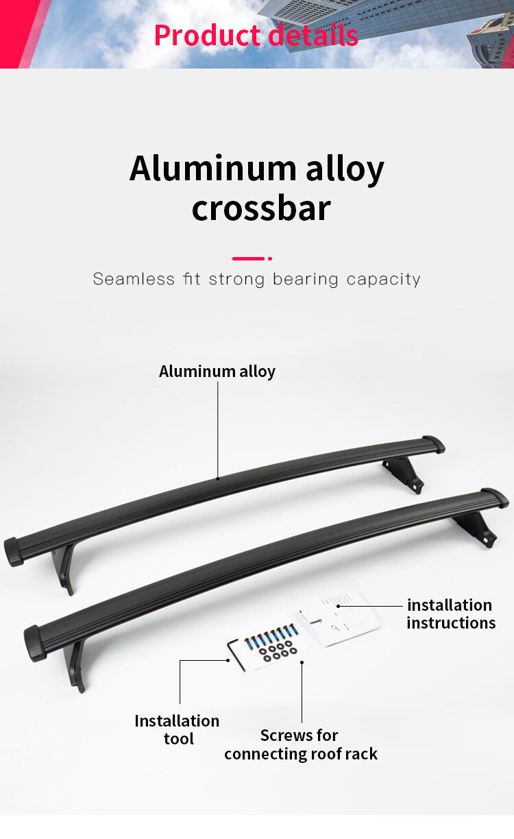 Aluminum 2021-2022 Roof Rails Bar Cross Bar for Chevrolet for Chevy Trailblazer