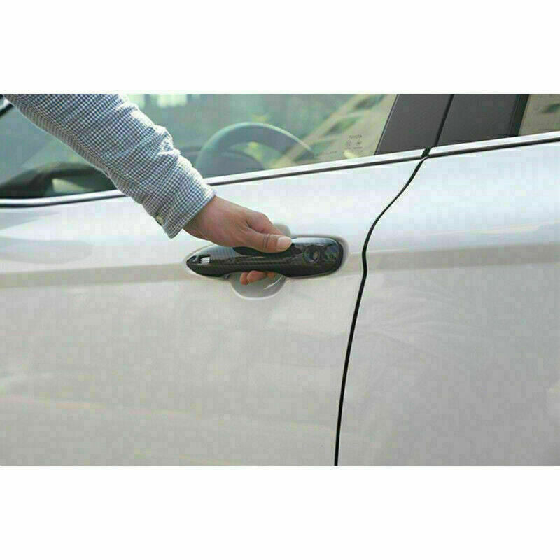 ABS Carbon Fiber Style Outside Door Handle Cover Trim for Toyota for Camry 2018-2023