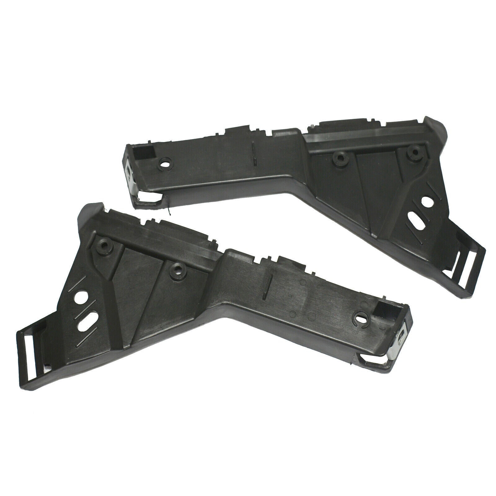 Left and right front bumper rail brackets are compatible with for Buick Regal 2009 - 2016