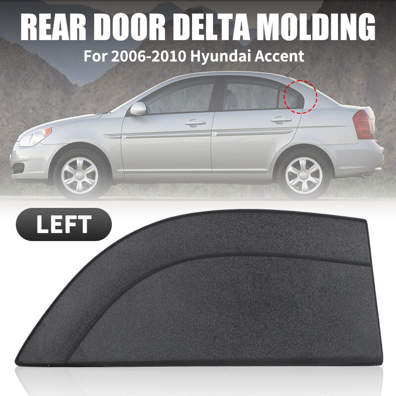 Rear Door Delta Molding Left Side 83830-1E000 For 2006-2010 for Hyundai Accent NEW