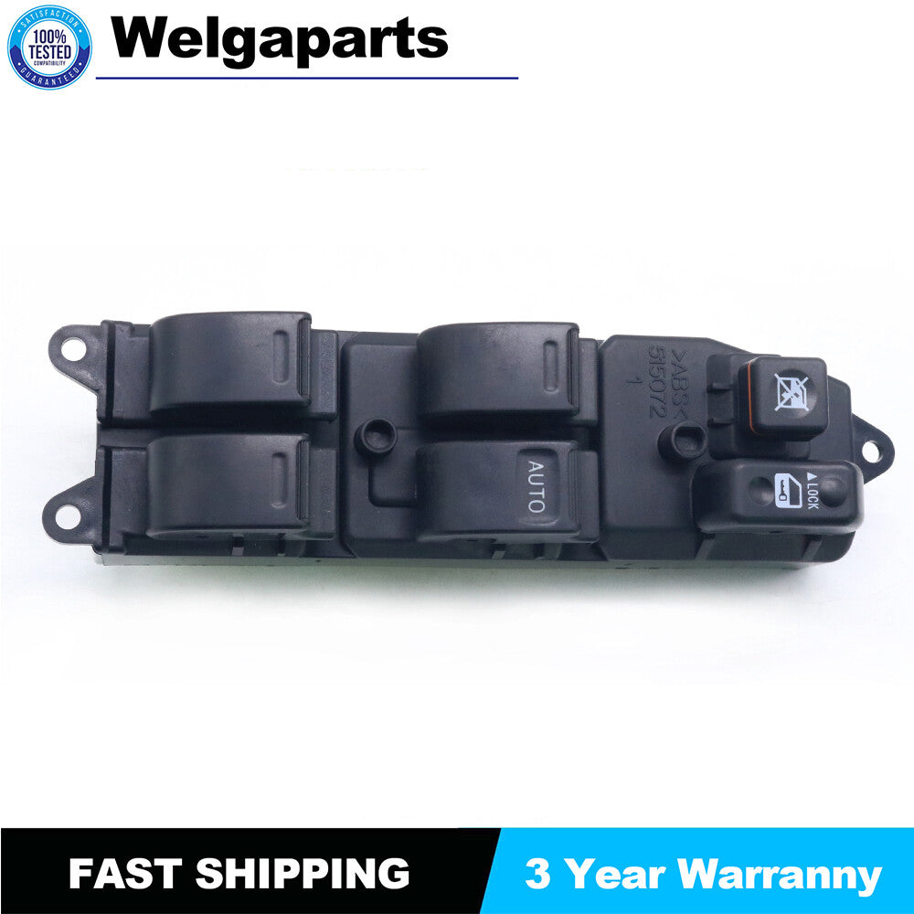 1X 84820-12350 New Master Window Control Switch RHD for Toyota for Corolla AE110