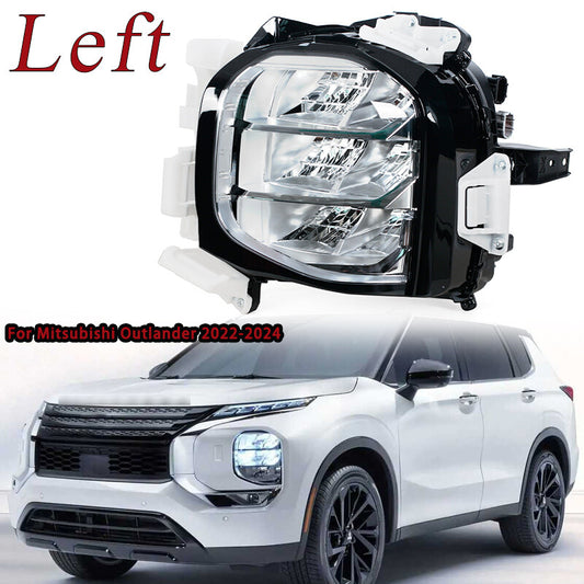1Pcs Left LED Front Bumper Headlight for Mitsubishi Outlander 2022-2024