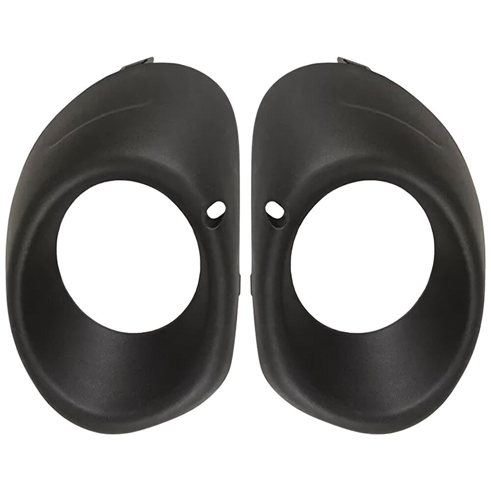 2Pcs for Outlander 2013-2015 Front Fog Lamp Trim Bezel Black Left Right Side