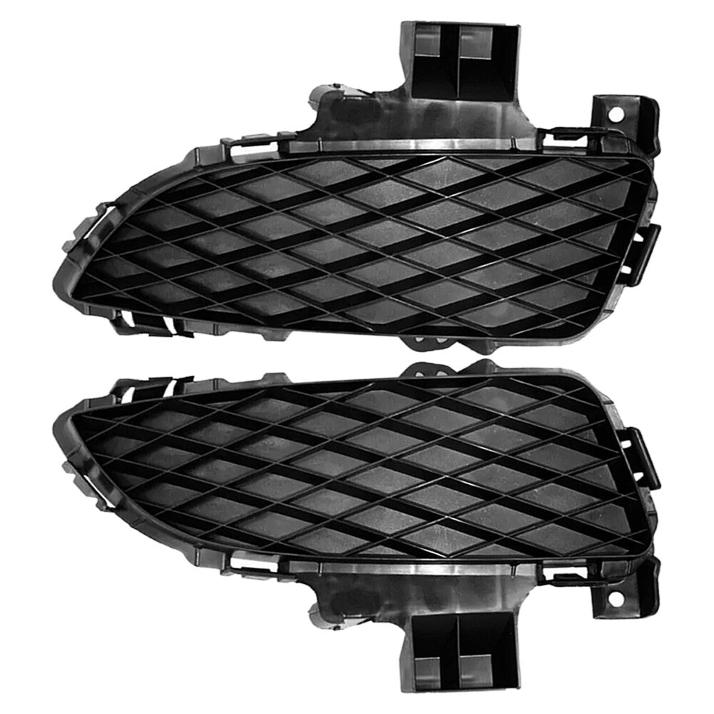 2Pcs For 2004-2008 3 Front Lower Bumper Fog Light Lamp Cover Grille Left+Right