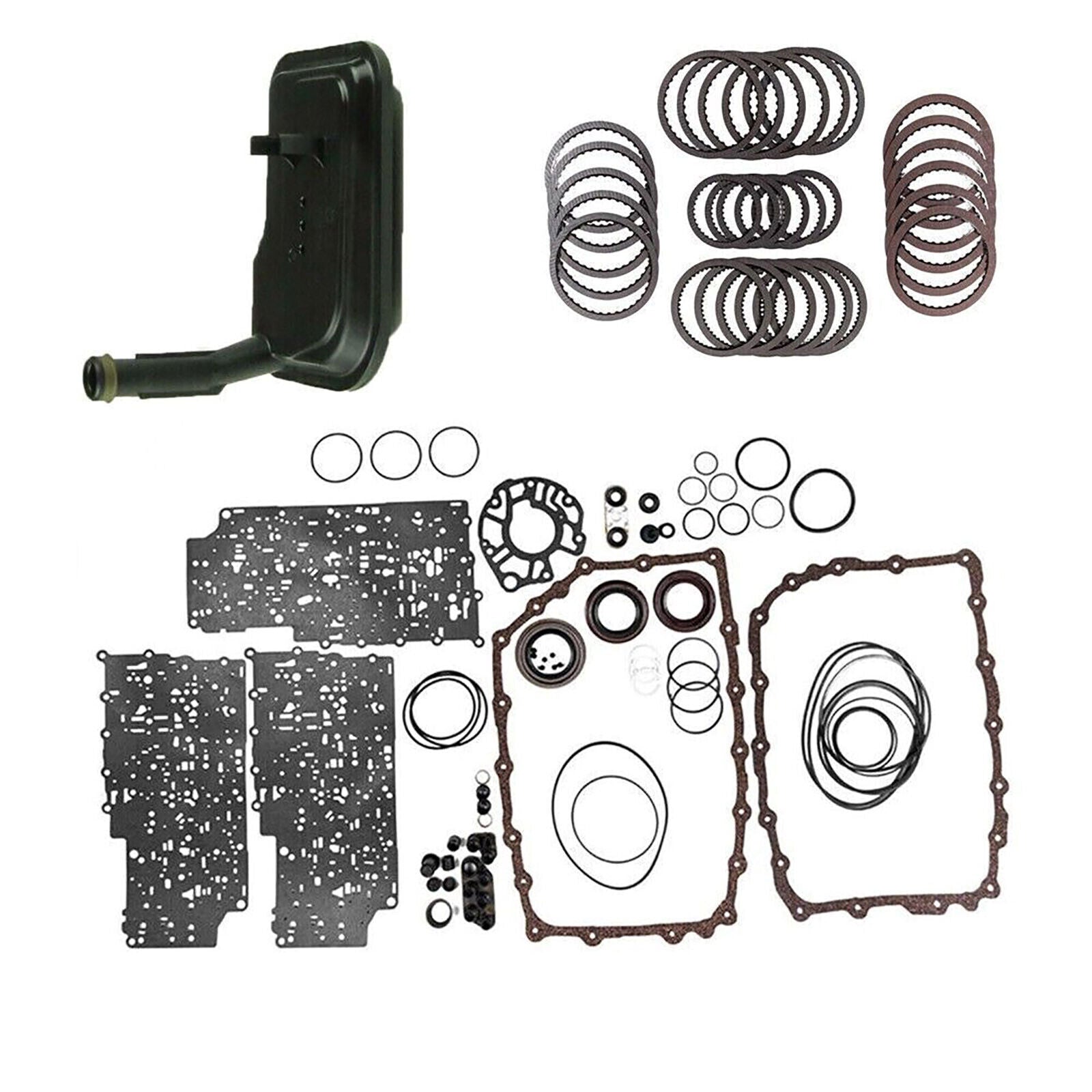 6L90, 6L90E, 6L80, and 6L80E are compatible with the Transmission Master Rebuild kit.