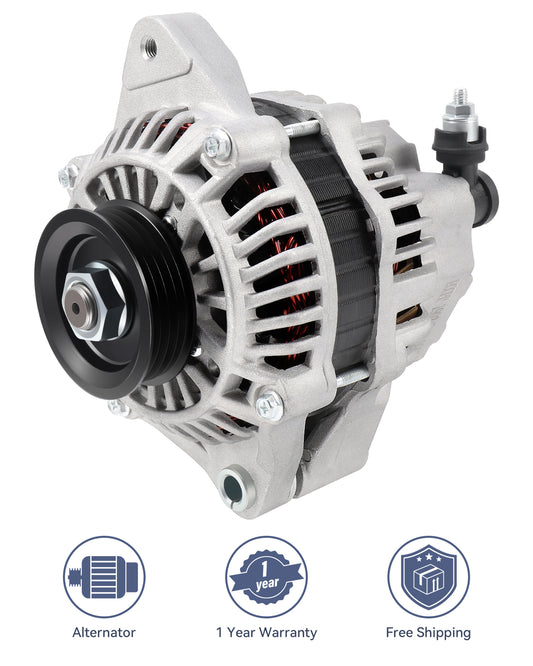 1PC New Alternator 12V 70Amp Fit for 2001-2005 for Honda for Civic L4 1.7L AMT0125