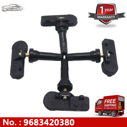 (4) 9683420380 TPMS tire pressure monitoring sensor suitable for Peugeot 308 and for Citro?n C4
