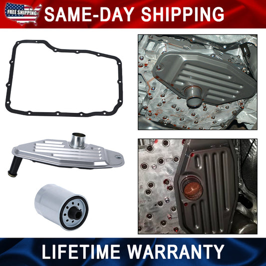 for Dodge for Ram for Jeep for Chrysler 5-45RFE 45RFE Transmission Pan Gasket 4WD Filter